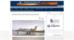 Desktop Screenshot of northernjetsales.org